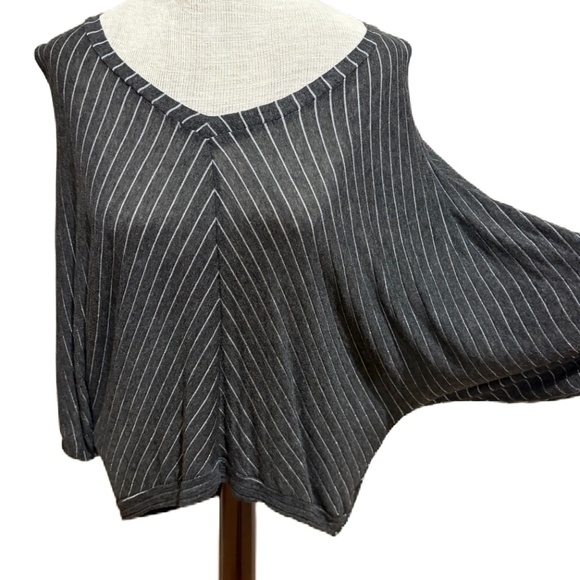Splendid jersey knit dolman top gray silver XS - Picture 4 of 14